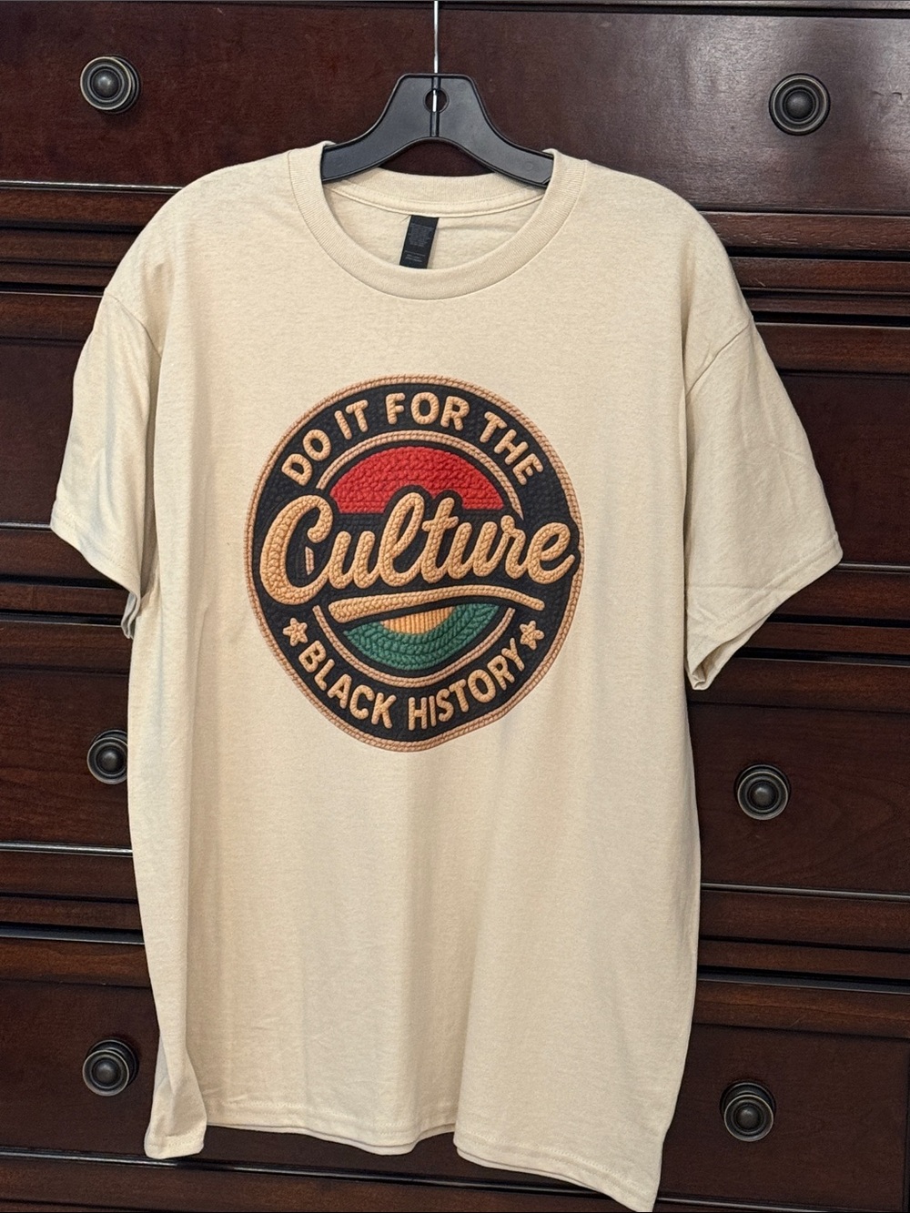 Do It For The Culture Black History Graphic Tee - Cream